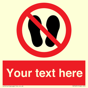 Custom prohibition do not stand here